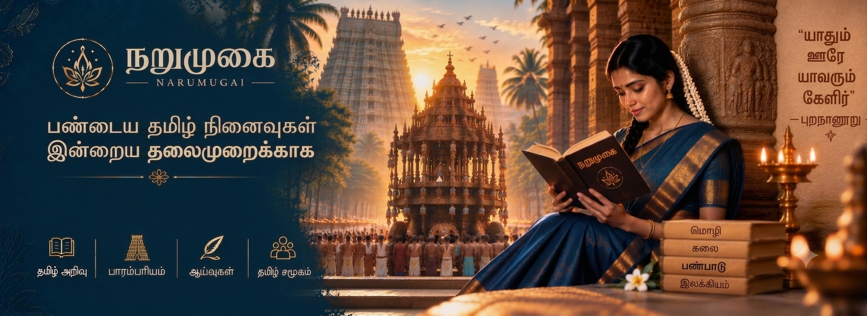 நறுமுகை — பண்டைய தமிழ் நினைவுகள் இன்றைய தலைமுறைக்காக